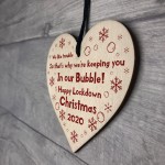In Our Bubble Funny Quarantine Lockdown Gift Christmas Bauble
