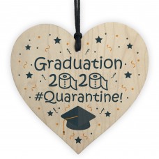 Graduation Present Quaratine Gift Wood Heart Graduation Gift