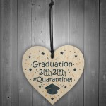 Graduation Present Quaratine Gift Wood Heart Graduation Gift