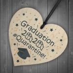 Graduation Present Quaratine Gift Wood Heart Graduation Gift