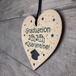 Graduation Present Quaratine Gift Wood Heart Graduation Gift