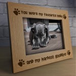 Memorial Wooden Photo Frame For Pet In Memory Of Dog Gift