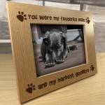 Memorial Wooden Photo Frame For Pet In Memory Of Dog Gift