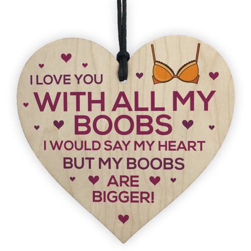 Love You Plaque Funny Anniversary Christmas Gift Husband 