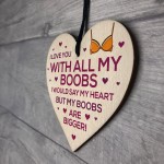 Love You Plaque Funny Anniversary Christmas Gift Husband 