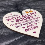Love You Plaque Funny Anniversary Christmas Gift Husband 