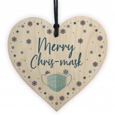 Funny Christmas Tree Decoration Heart Lockdown Quarantine