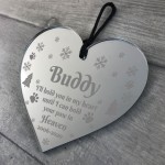Personalised Dog Memorial Christmas Bauble Tree Decoration