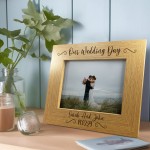 Wedding Anniversary Personalised 7x5 Frame Gift For Husband Wife