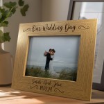 Wedding Anniversary Personalised 7x5 Frame Gift For Husband Wife