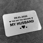Personalised Anniversary Birthday Christmas Gift For Husband