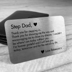 Thank You Gift For Stepdad Birthday Christmas PERSONALISED