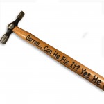 Funny Engraved Hammer For Men Dad Grandad Husband Birthday