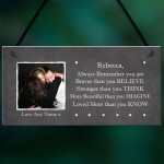 Stronger Braver PERSONALISED Friendship Plaque Birthday Xmas