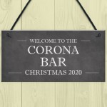 Welcome To Bar Sign CORONA BAR Christmas Gift Home Bar Pub