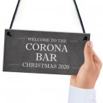 Welcome To Bar Sign CORONA BAR Christmas Gift Home Bar Pub