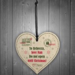 Personalised Gift Tag For Christmas Gift Christmas Eve Box