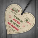 Personalised Gift Tag For Christmas Gift Christmas Eve Box