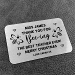 Thank You Bee-ing The Best Wallet Insert Gift For Teacher Xmas Thank You Bee-ing The Best Wallet Insert Gift For Teacher Xmas