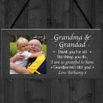 Personalised Photo Gift For Grandparents Christmas Gift For Nan