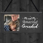 Personalised Photo Gift For Grandad Christmas Gift For Him Sign