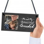 Personalised Photo Gift For Grandad Christmas Gift For Him Sign