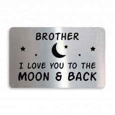 Novelty Gift For Brother Birthday Christmas Wallet Card Insert