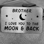 Novelty Gift For Brother Birthday Christmas Wallet Card Insert