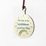 2020 Lockdown Christmas Bauble Christmas Tree Ornament Family