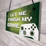 Funny Neon Effect GAMING Sign For Boys Bedroom Man Cave Gift