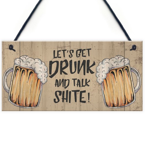 Funny Alcohol Signs Home Bar Man Cave Decor Gifts Novelty Gifts 