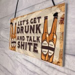 Funny Bar Signs Novelty Home Bar Man Cave Decor Signs Plaques