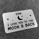 Novelty Gift For Son Birthday Christmas Wallet Card Leaving GIFT