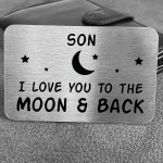 Novelty Gift For Son Birthday Christmas Wallet Card Leaving GIFT