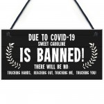 Funny Bar Sign Sweet Caroline Banned Novelty Bar Pub Garden Sign