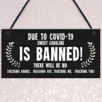 Funny Bar Sign Sweet Caroline Banned Novelty Bar Pub Garden Sign