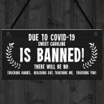 Funny Bar Sign Sweet Caroline Banned Novelty Bar Pub Garden Sign