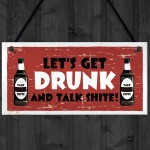 Novelty Home Bar Signs Christmas Gifts For Him Man Cave Bar Sign