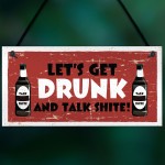 Novelty Home Bar Signs Christmas Gifts For Him Man Cave Bar Sign