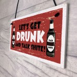 Novelty Home Bar Signs Christmas Gifts For Him Man Cave Bar Sign