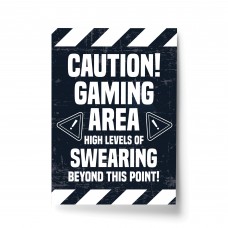 Funny Gaming Poster For Boys Bedroom Man Cave Wall Art