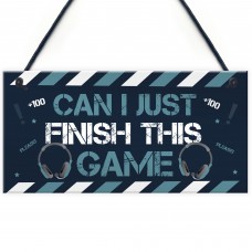 Gamer Christmas Gifts Novelty Gaming Sign For Boys Bedroom Gift 