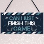 Gamer Christmas Gifts Novelty Gaming Sign For Boys Bedroom Gift 