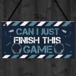 Gamer Christmas Gifts Novelty Gaming Sign For Boys Bedroom Gift 