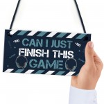Gamer Christmas Gifts Novelty Gaming Sign For Boys Bedroom Gift 