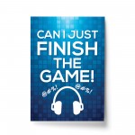 Gaming Poster Wall Art For Boys Bedroom Man Cave Novelty