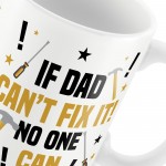 Dad Fix It Mug Tool Gift Dad Birthday Christmas Gift Funny Mug