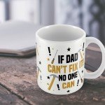Dad Fix It Mug Tool Gift Dad Birthday Christmas Gift Funny Mug