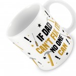 Dad Fix It Mug Tool Gift Dad Birthday Christmas Gift Funny Mug