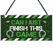 Gaming Signs Boys Bedroom Sign Christmas Gift For Him Novelty